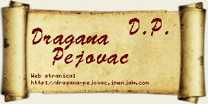 Dragana Pejovac vizit kartica
